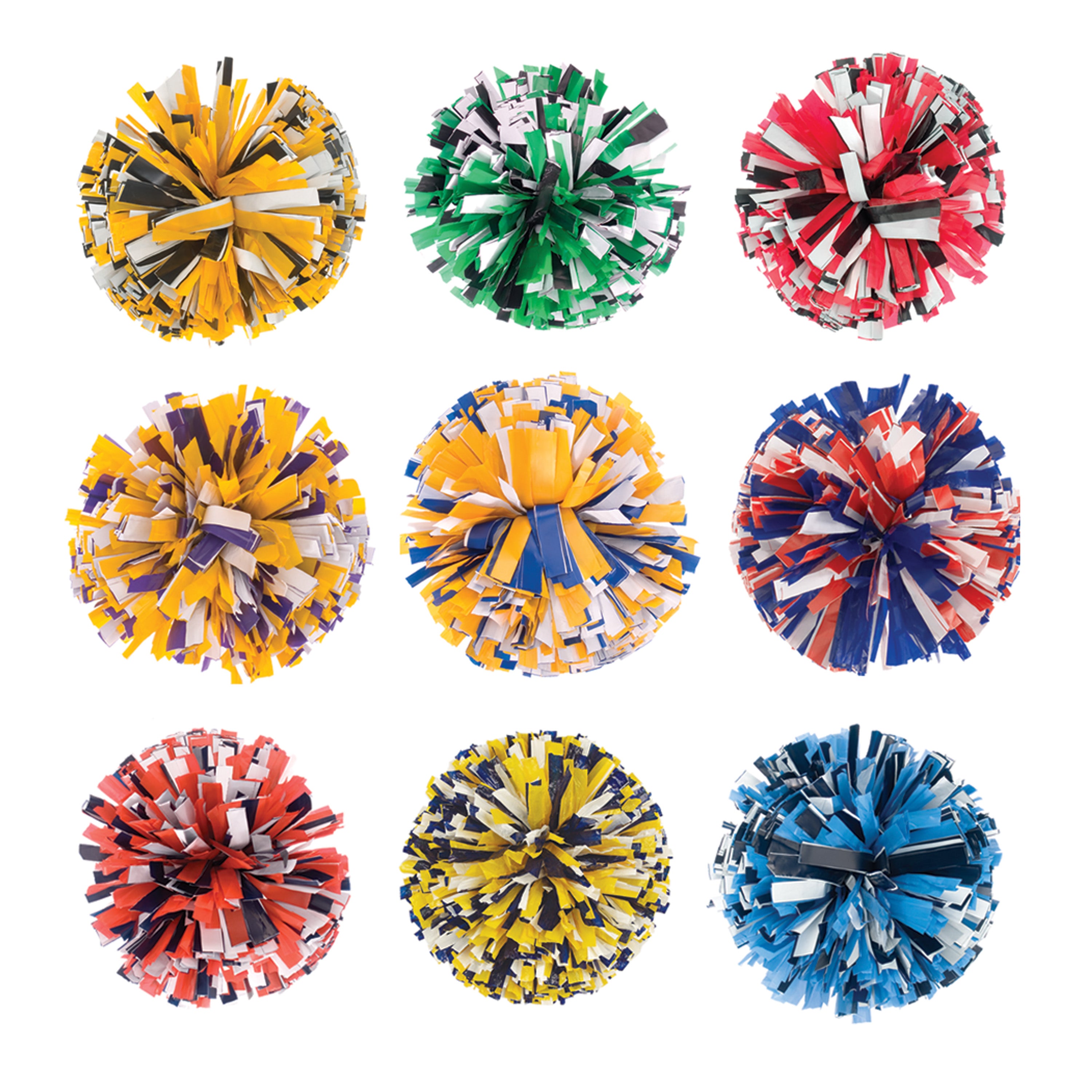 Pompones de mezcla de 3 colores